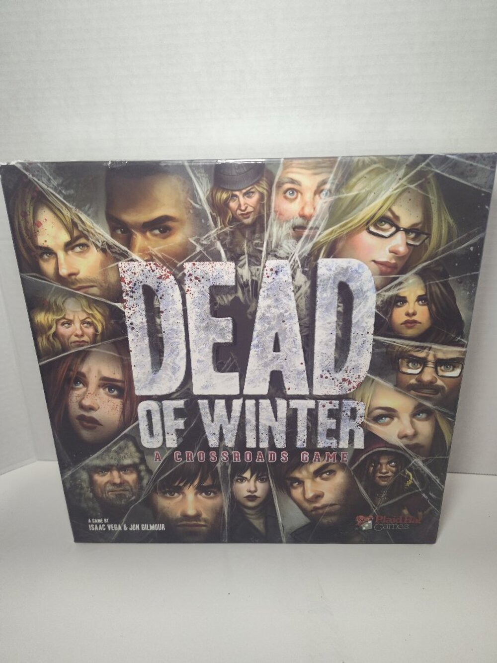 Dead of Winter A Crossroads Game Plaid Hat 2014 Open Box Factory Sealed